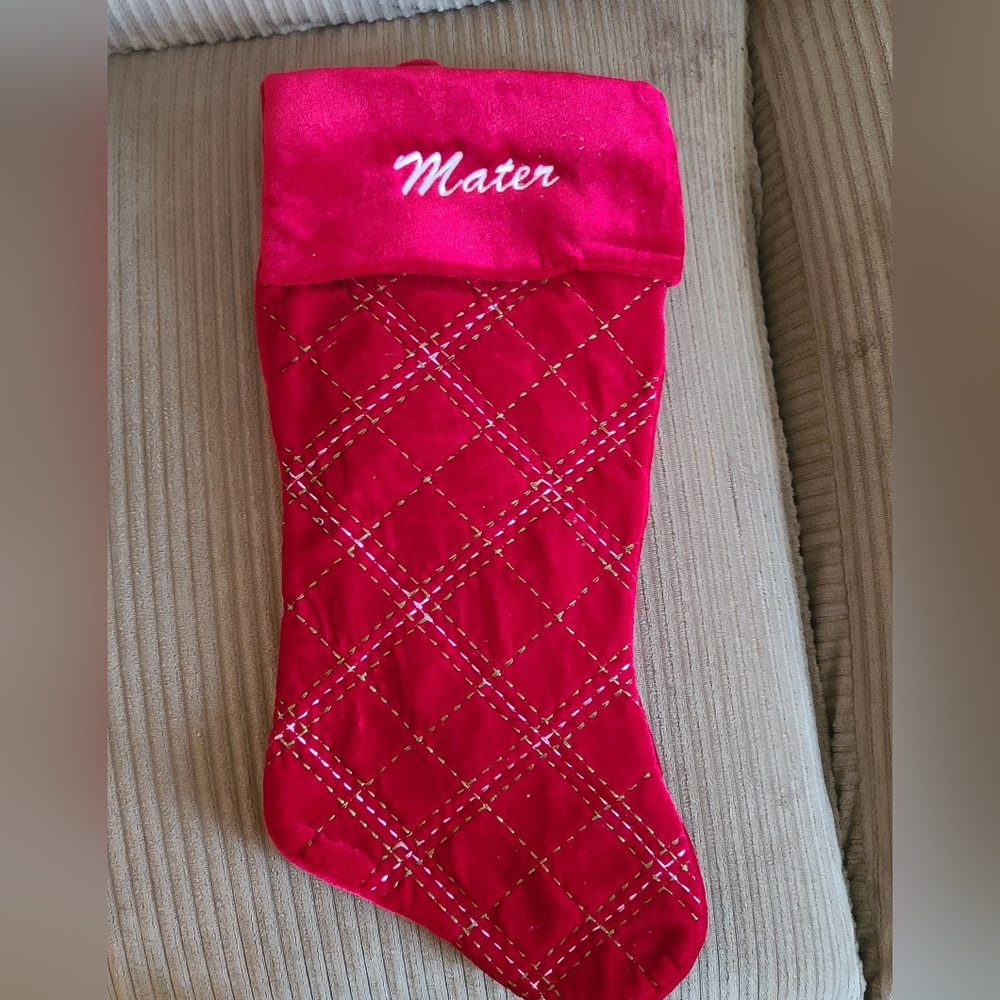 Red Mater Stocking